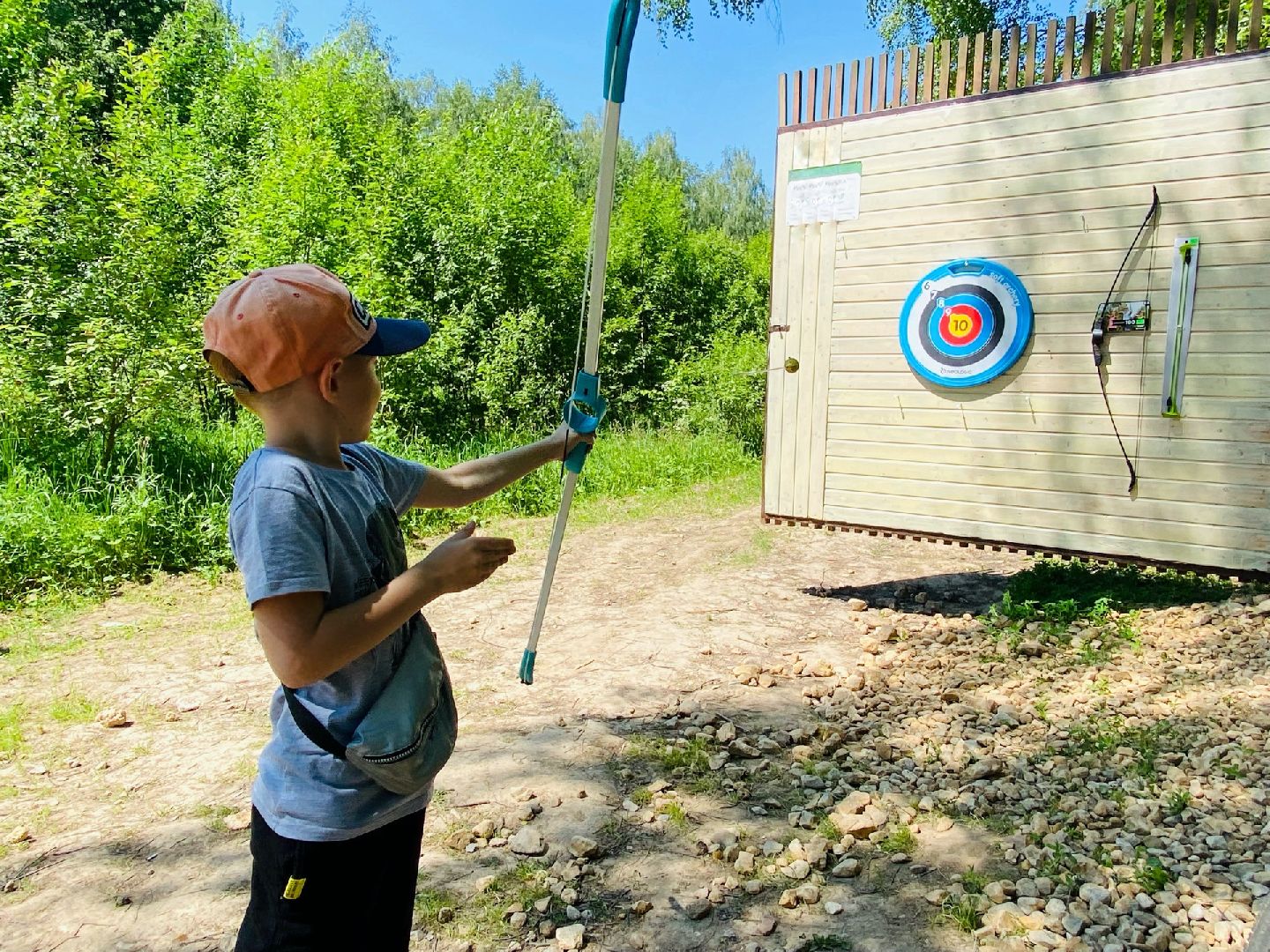 Домодедово, парк, стрельба из лука, спорт