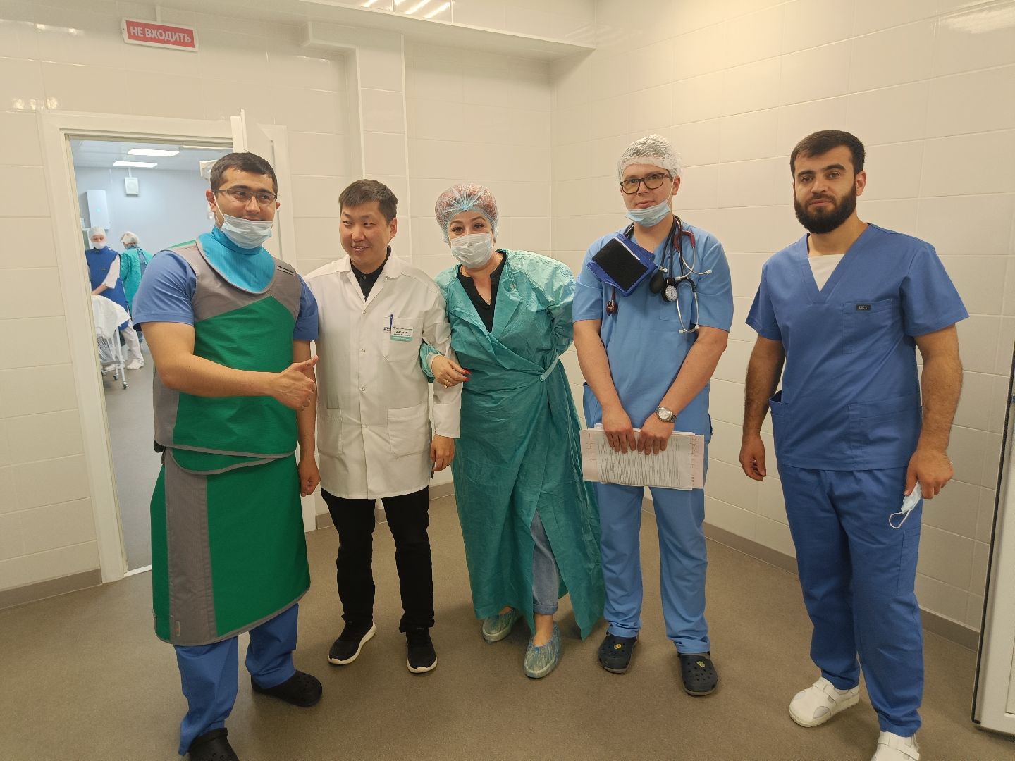 Операция, стентирование, сосудистый центр, ФБУЗ МСЧ №9 ФМБА России, Дубна