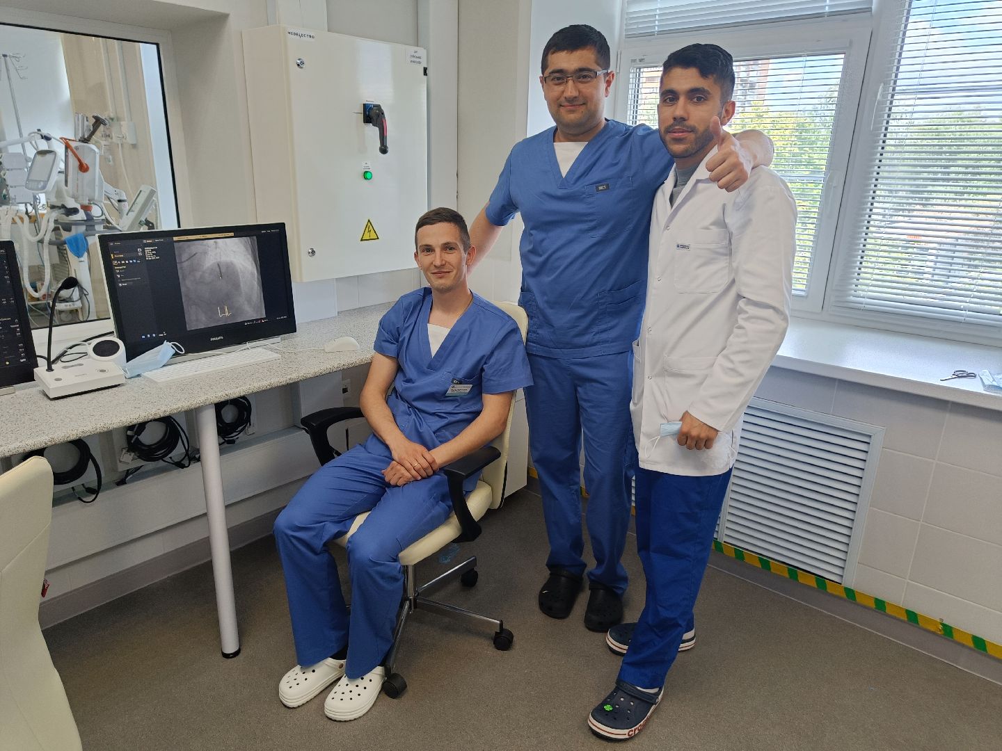 Операция, стентирование, сосудистый центр, ФБУЗ МСЧ №9 ФМБА России, Дубна