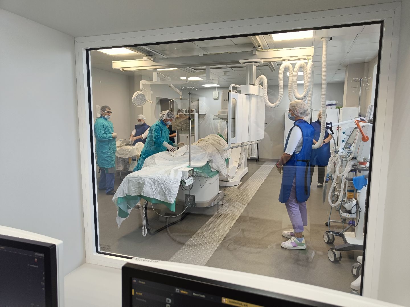 Операция, стентирование, сосудистый центр, ФБУЗ МСЧ №9 ФМБА России, Дубна