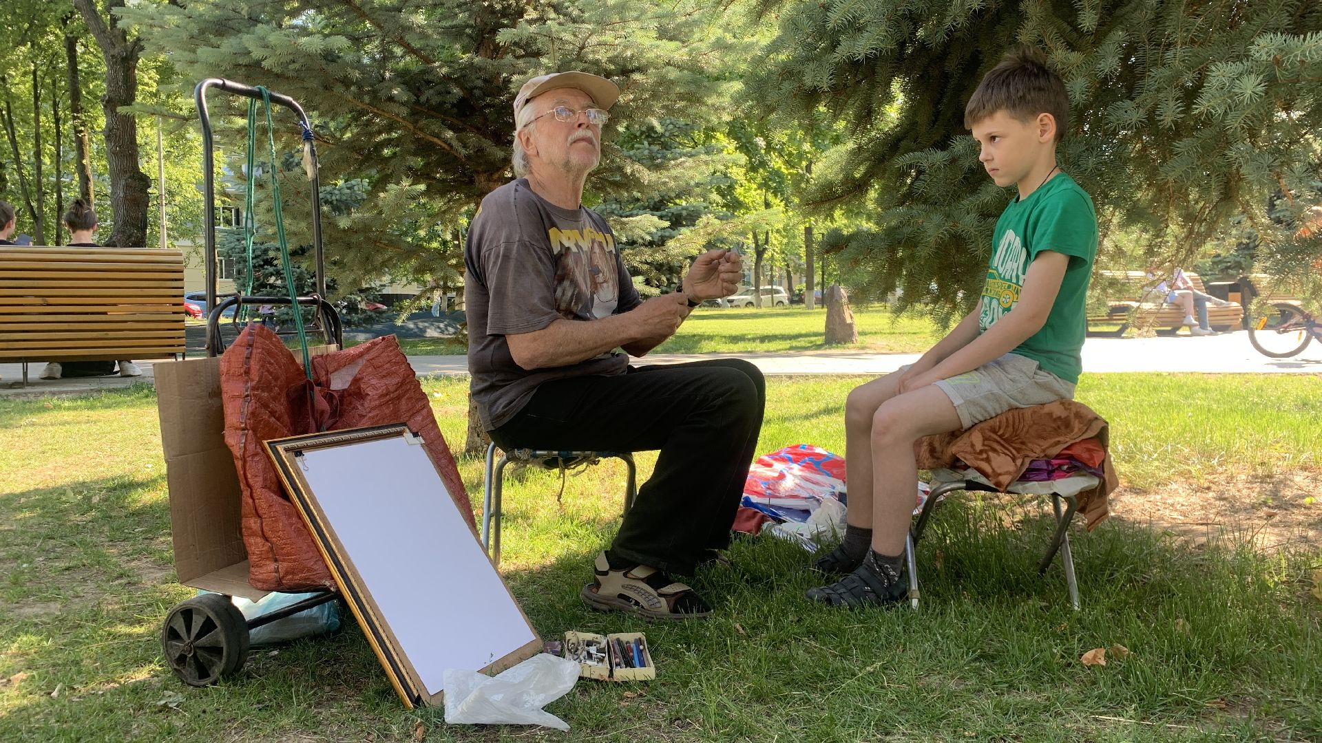 Ступино, вернисаж, художники, Николай Тронза