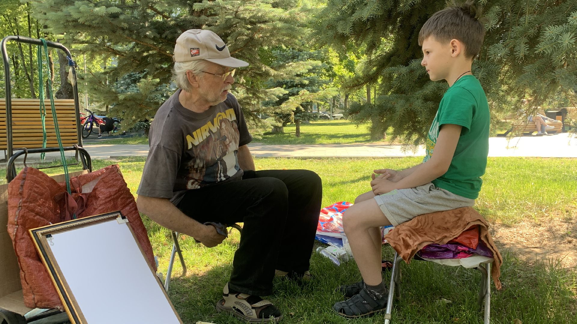 Ступино, вернисаж, художники, Николай Тронза