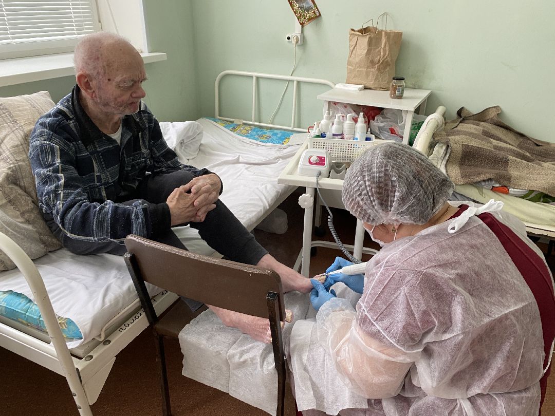 Шаховская, волонтеры, больница, сестринский уход