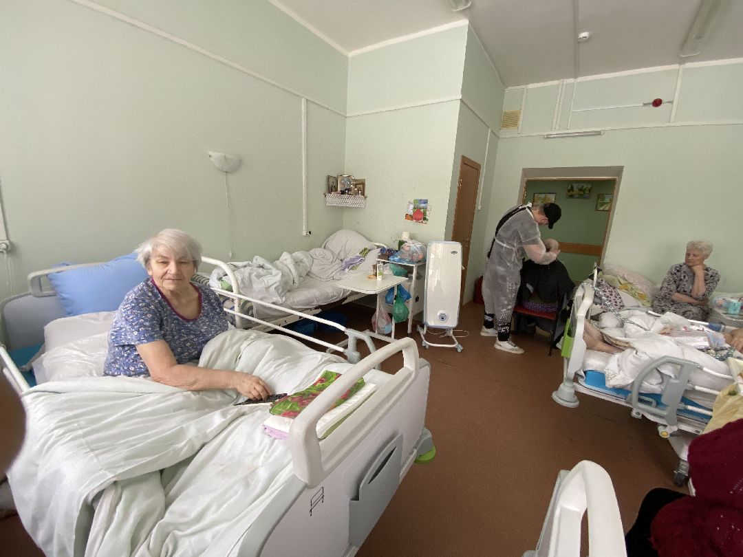 Шаховская, волонтеры, больница, сестринский уход