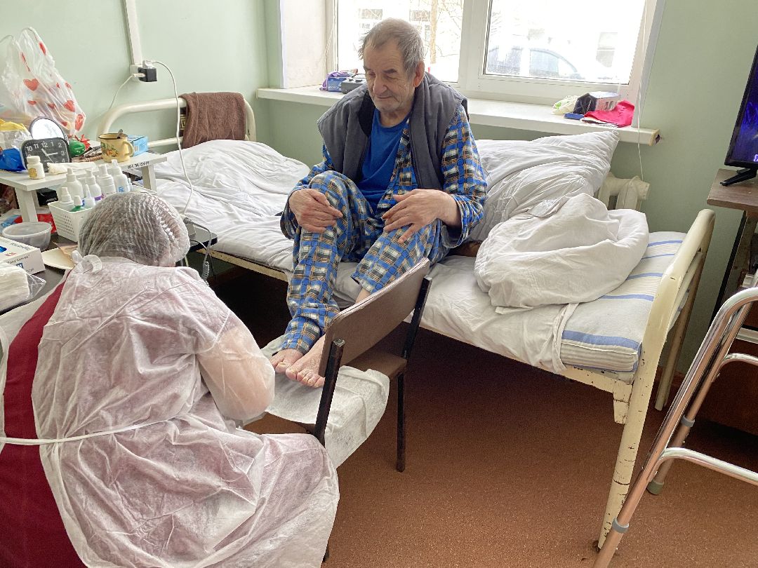 Шаховская, волонтеры, больница, сестринский уход