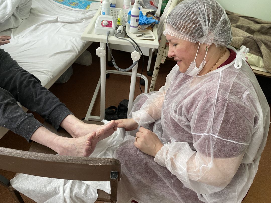 Шаховская, волонтеры, больница, сестринский уход