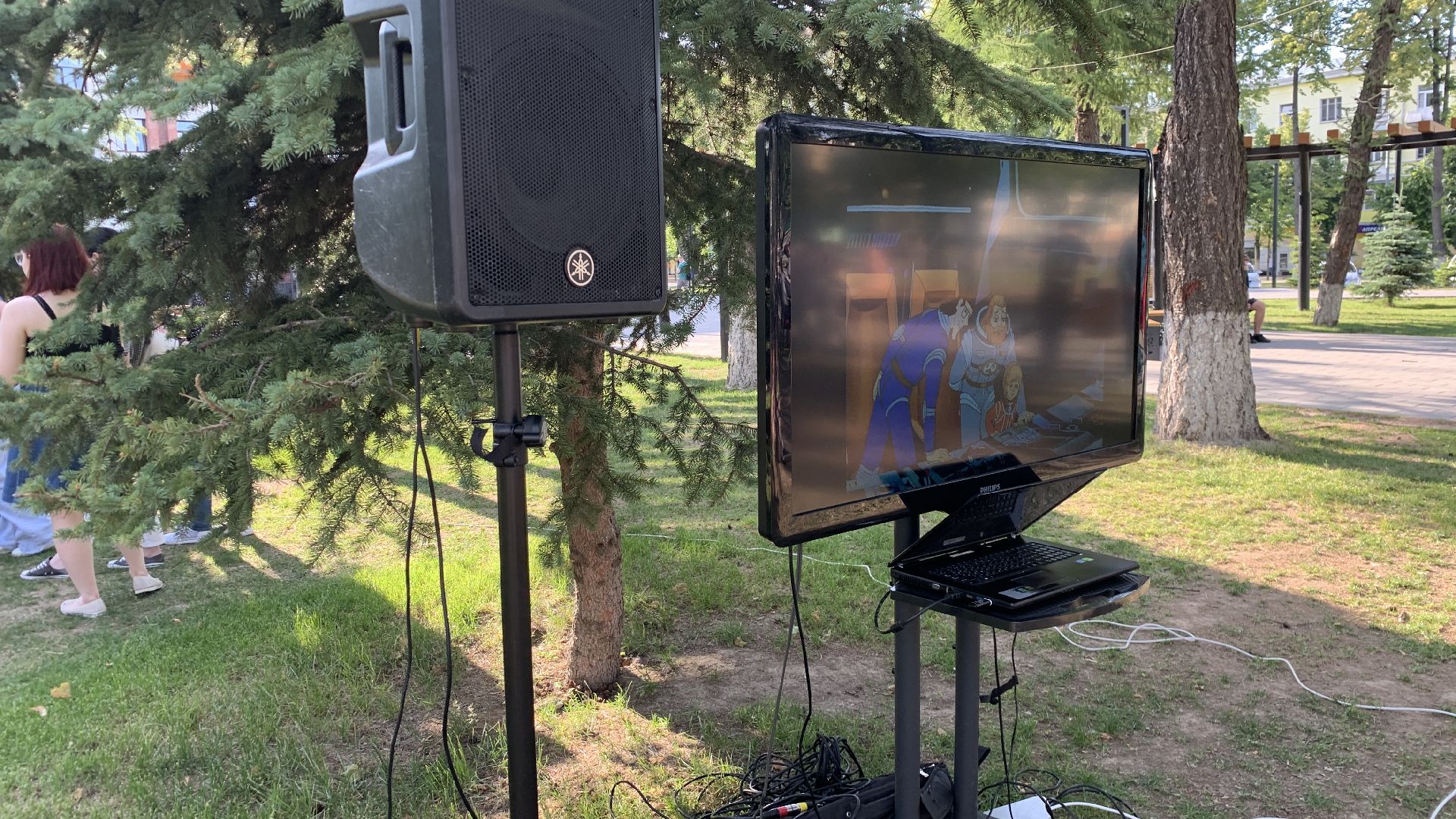 Ступино, лето, кинотеатр