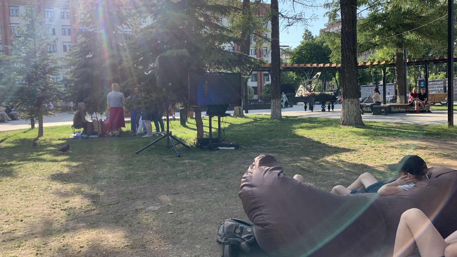 Ступино, лето, кинотеатр