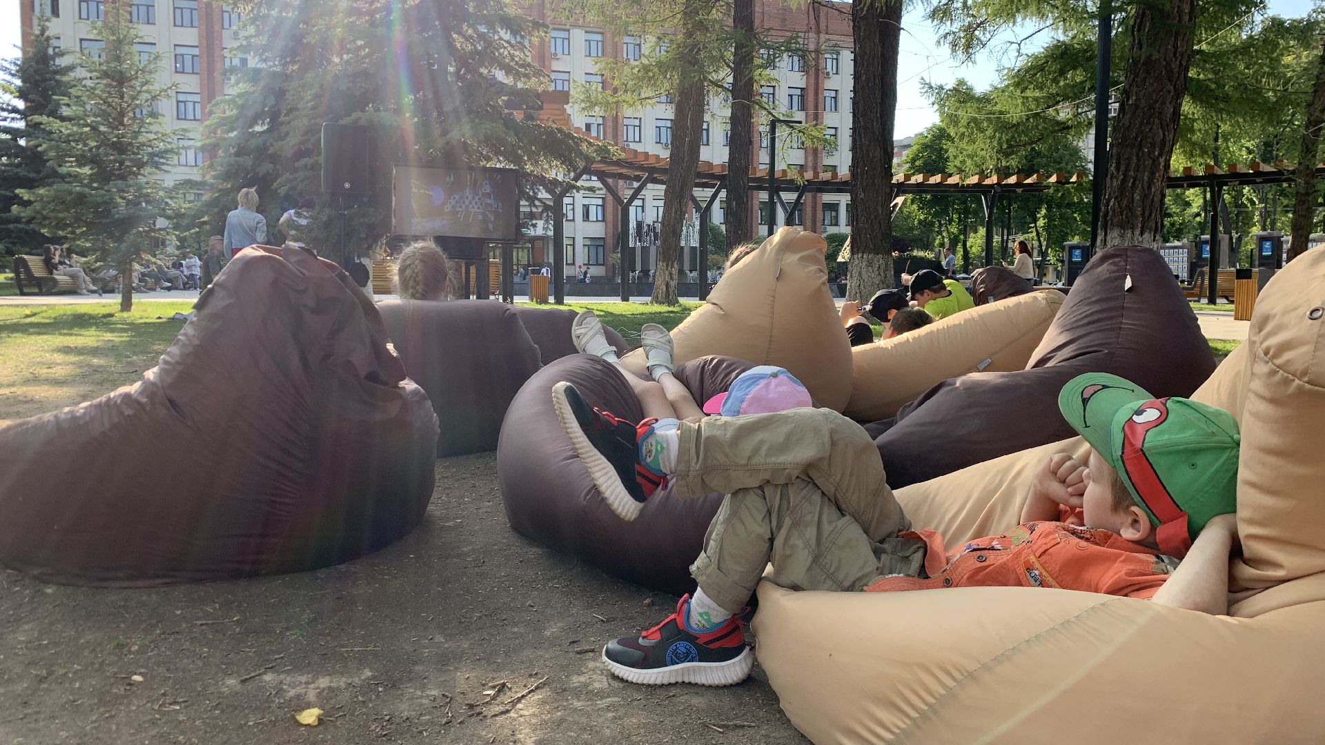 Ступино, лето, кинотеатр