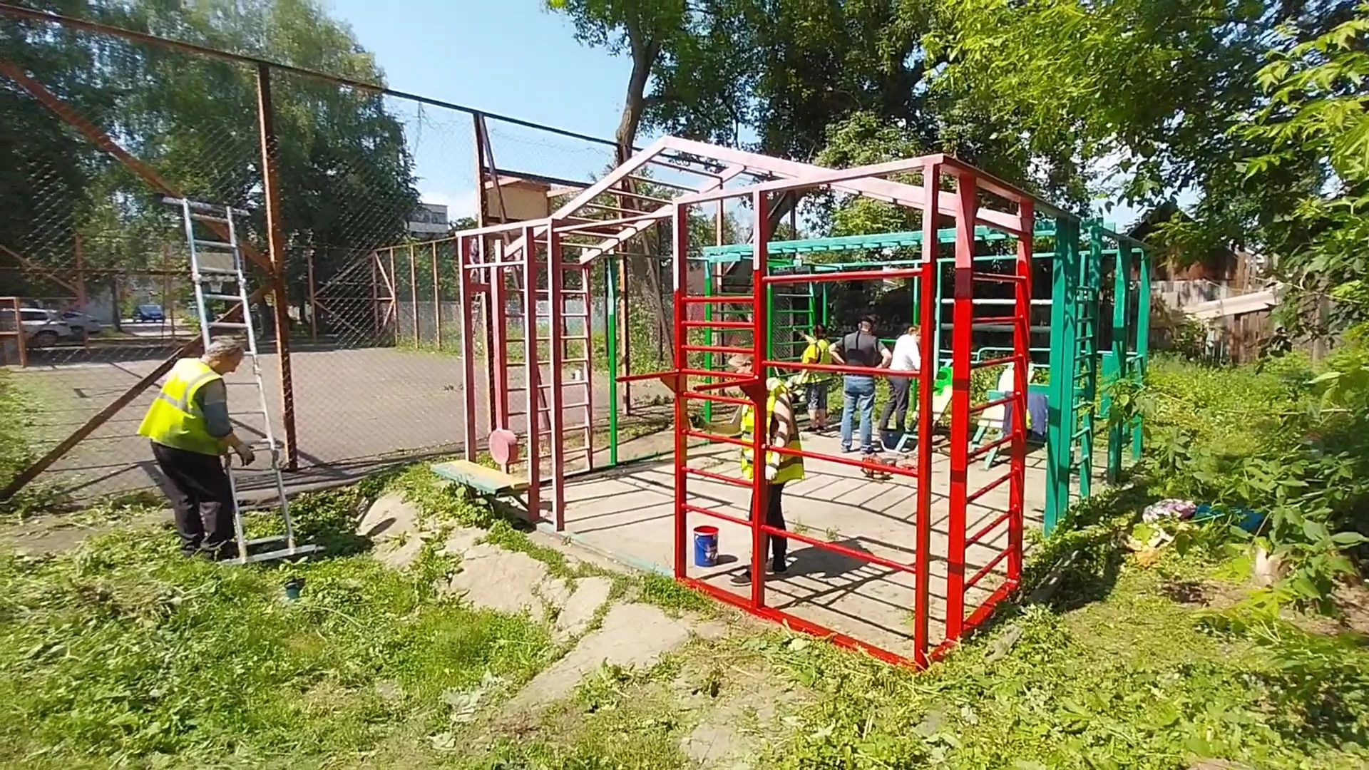 коломна, дети, детская площадка