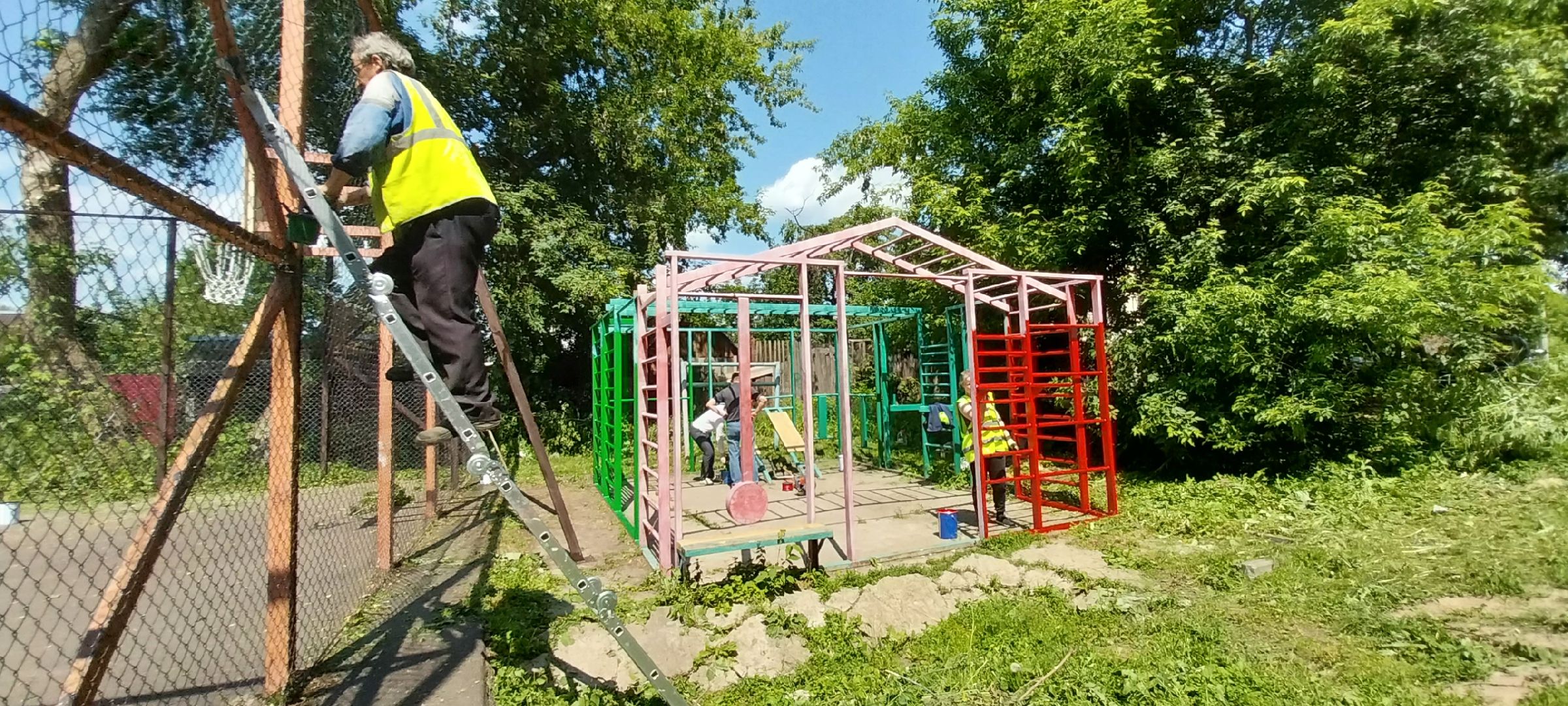 коломна, дети, детская площадка