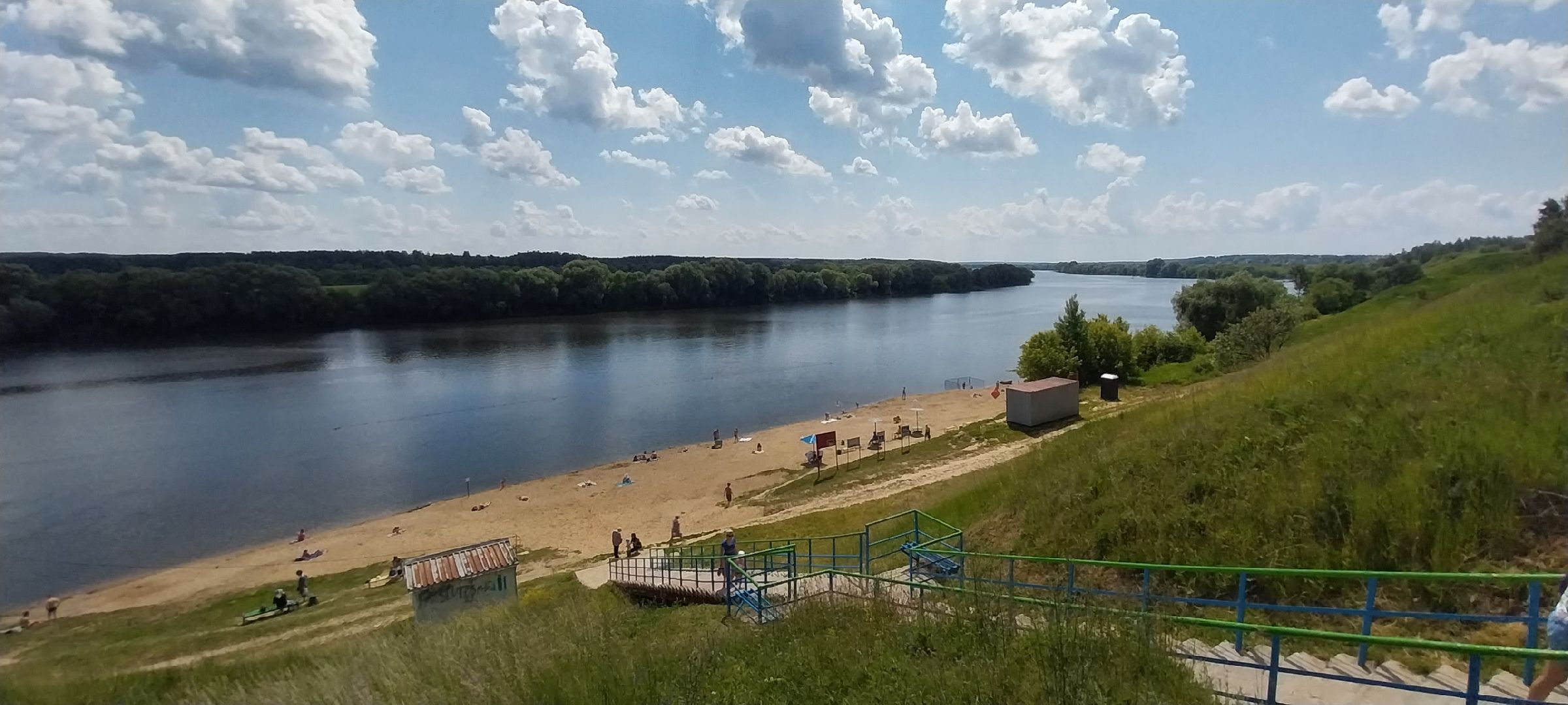 коломна, пляжный сезон, пляж