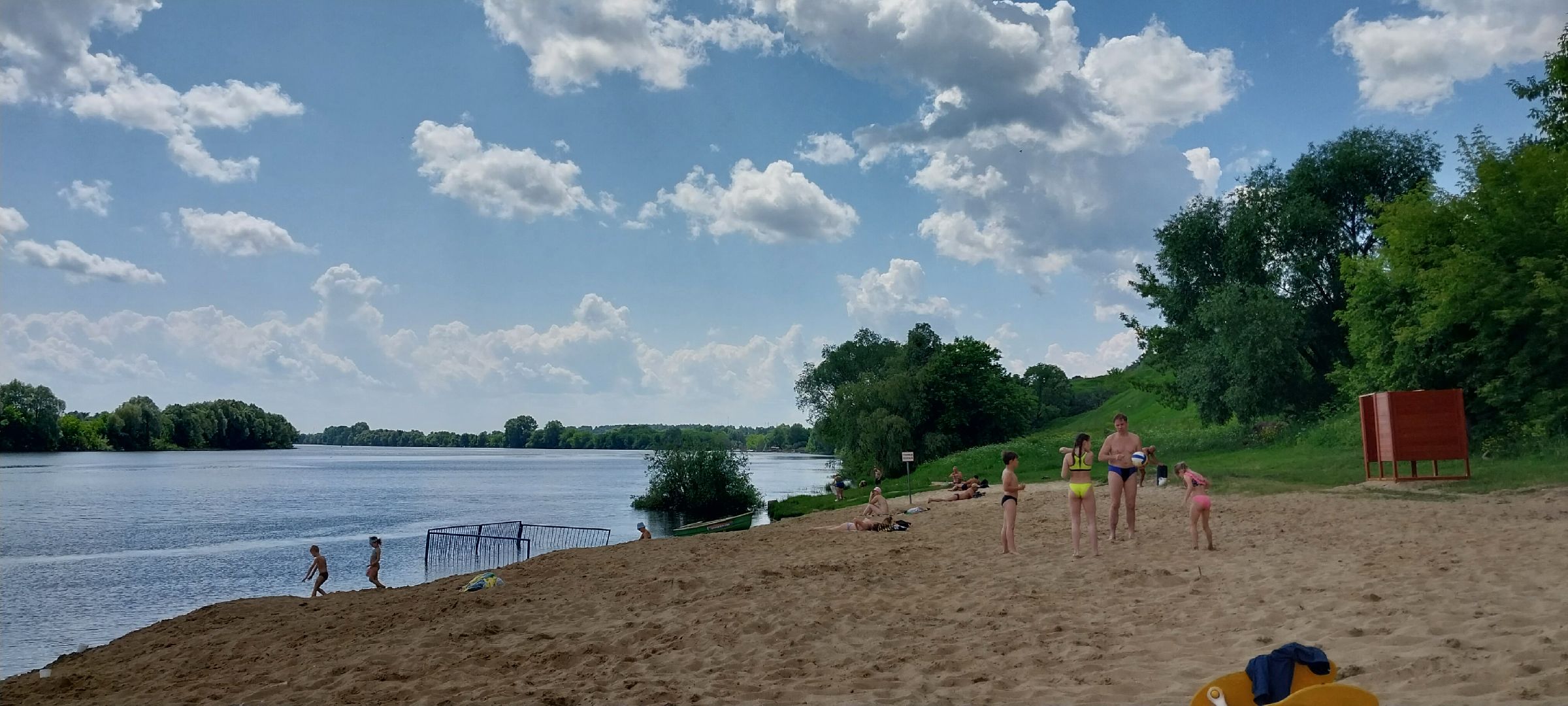коломна, пляжный сезон, пляж