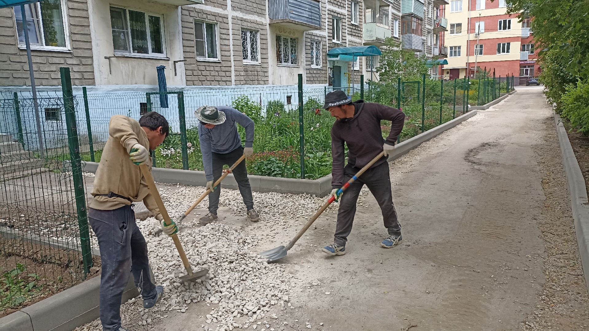 Серпухов, Московская область, Подмосковье, благоустройство, дворовая территория, снятие асфальта