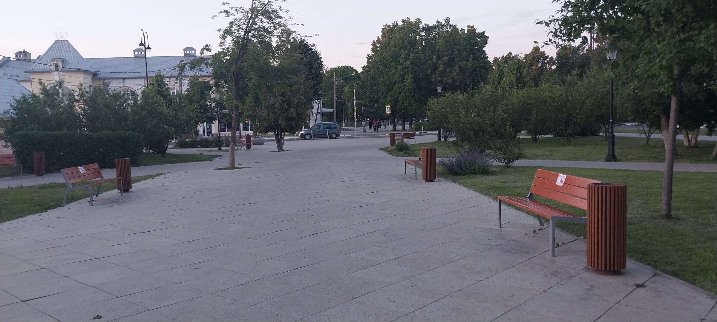 городскойокругколомна, сквер, лавочки