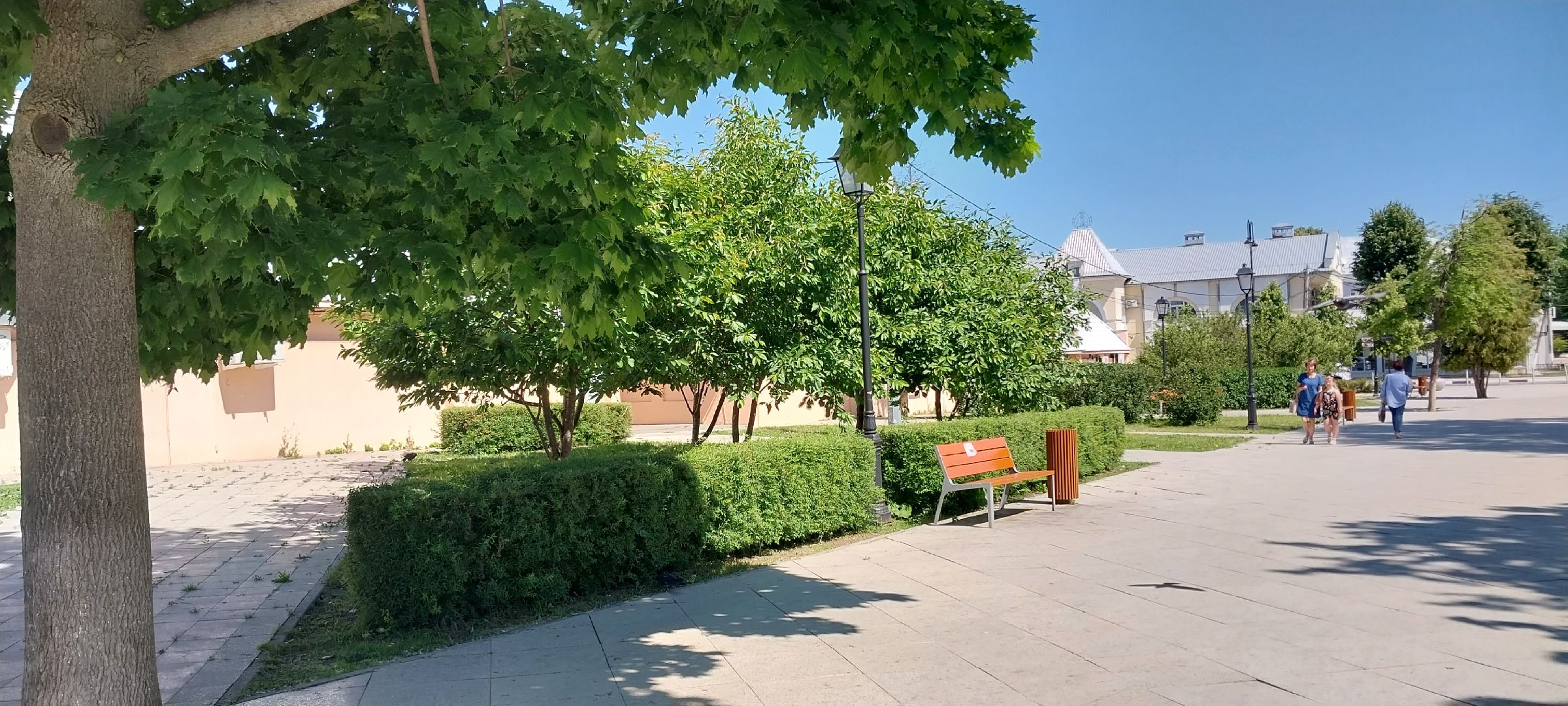 городскойокругколомна, сквер, лавочки