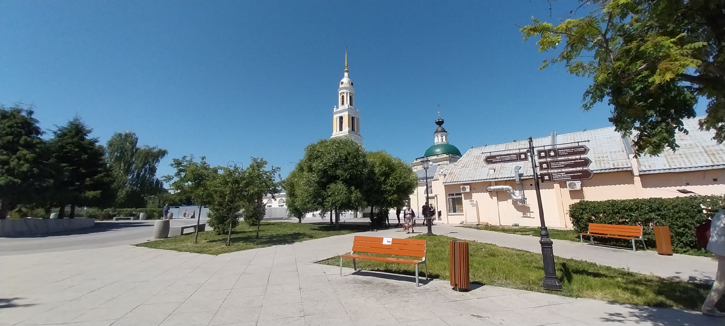 городскойокругколомна, сквер, лавочки