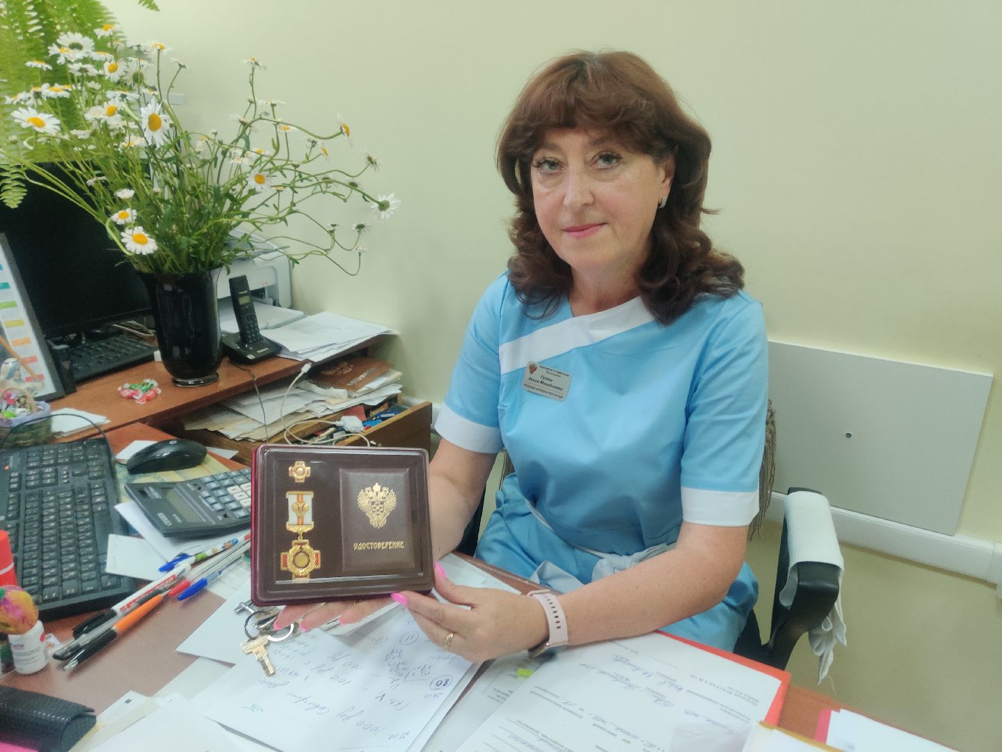 Красноармейск, Пушкинский, день медработника, золотой крест ФМБА