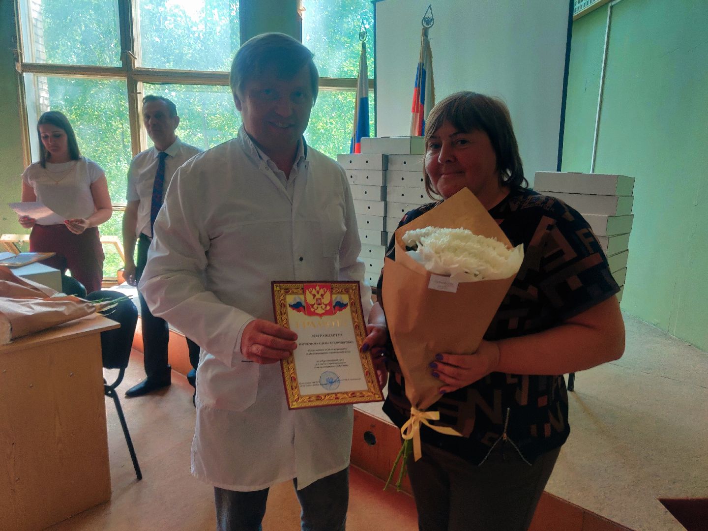 Красноармейск, Пушкинский, день медработника, золотой крест ФМБА