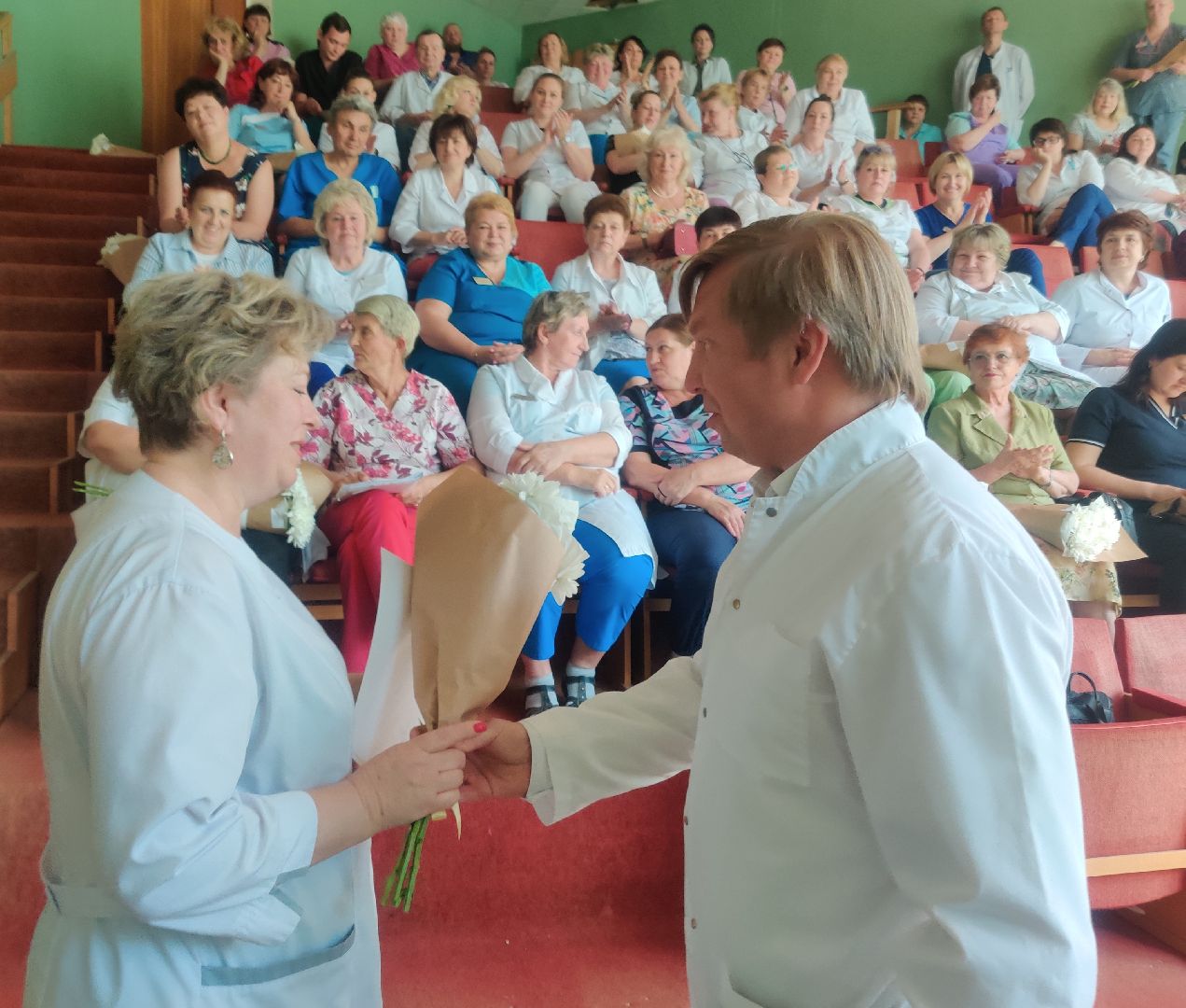 Красноармейск, Пушкинский, день медработника, золотой крест ФМБА