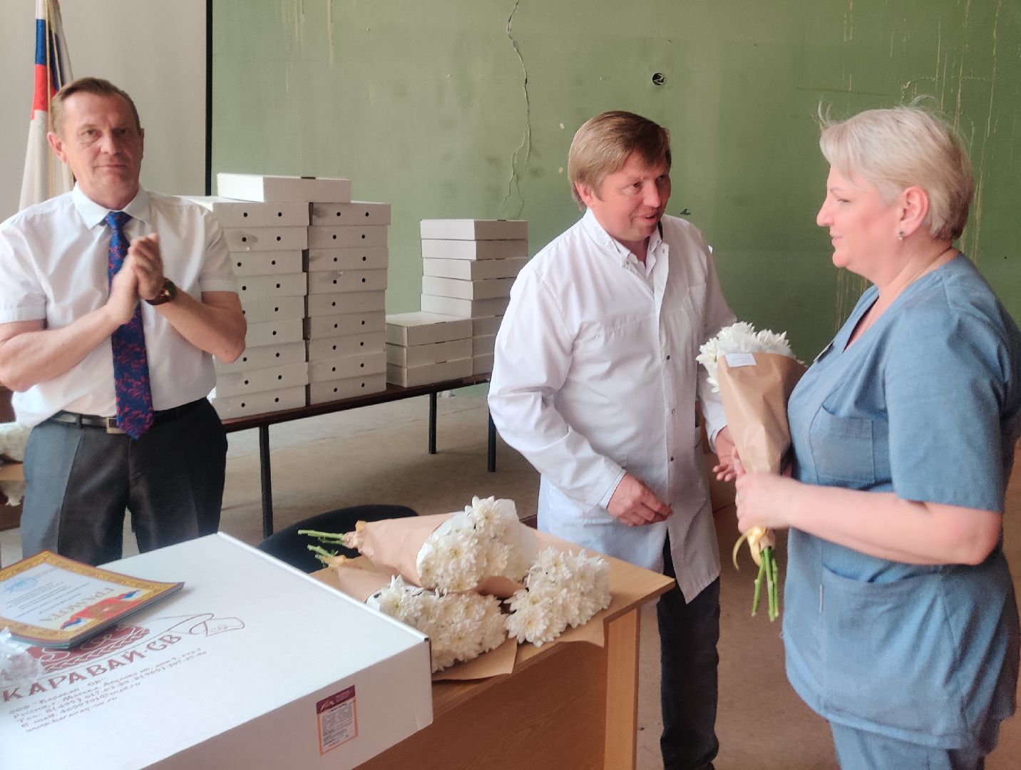 Красноармейск, Пушкинский, день медработника, золотой крест ФМБА