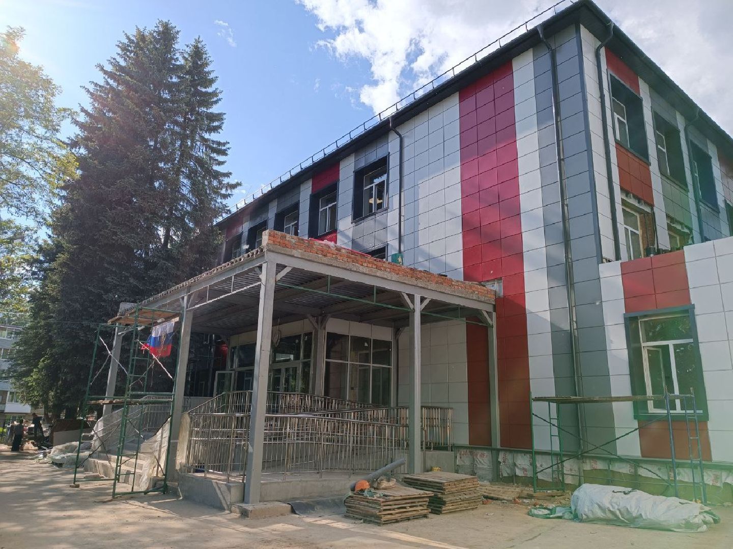 Можайск, Можайский городской округ, капитальный ремонт, школа, образование, дети, глава округа, ремонт, образовательное учреждение