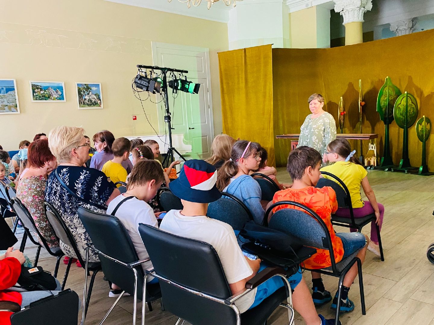 Домодедово, реабилитационный центр, домодедовский хоспис, спектакль, дети с ОВЗ