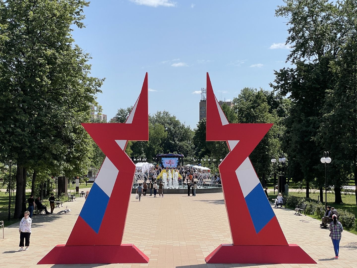 Автопробег, День России, праздник, Люберцы