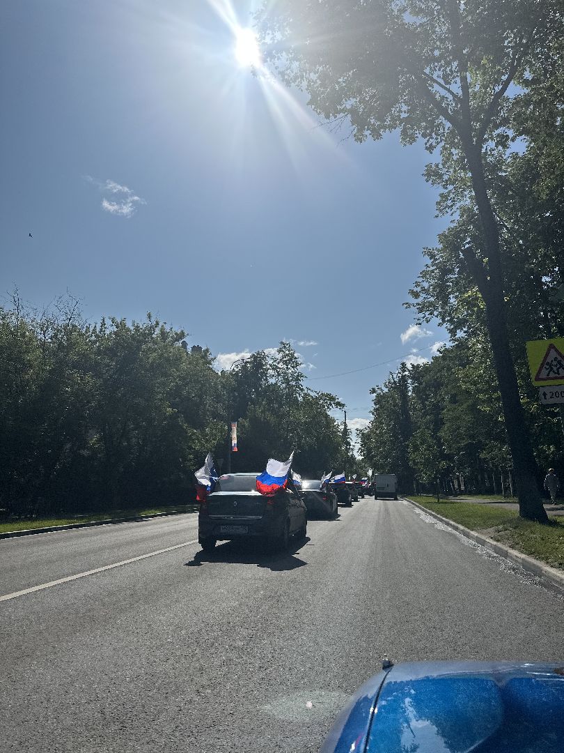 Автопробег, День России, праздник, Люберцы