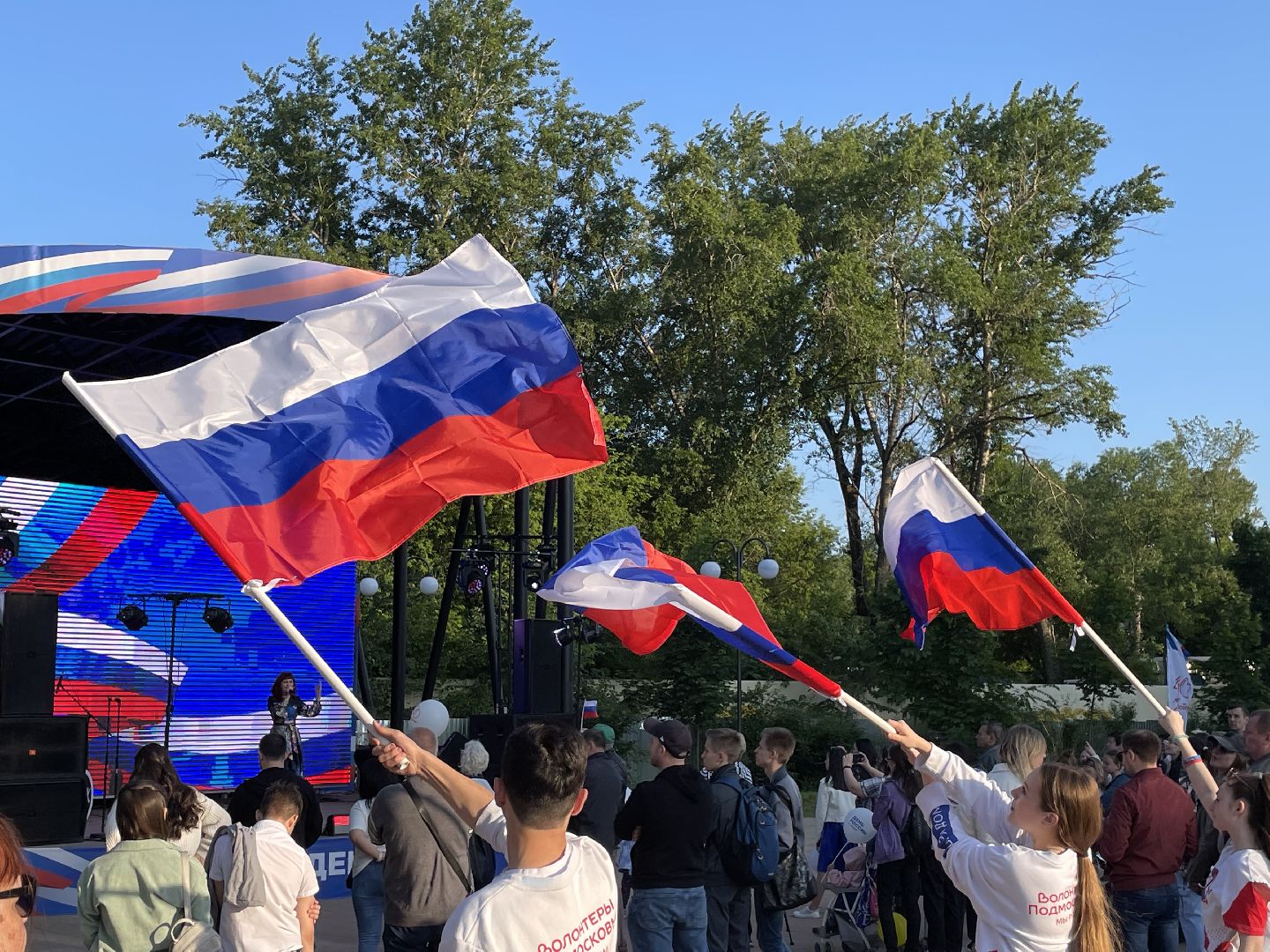 Автопробег, День России, праздник, Люберцы