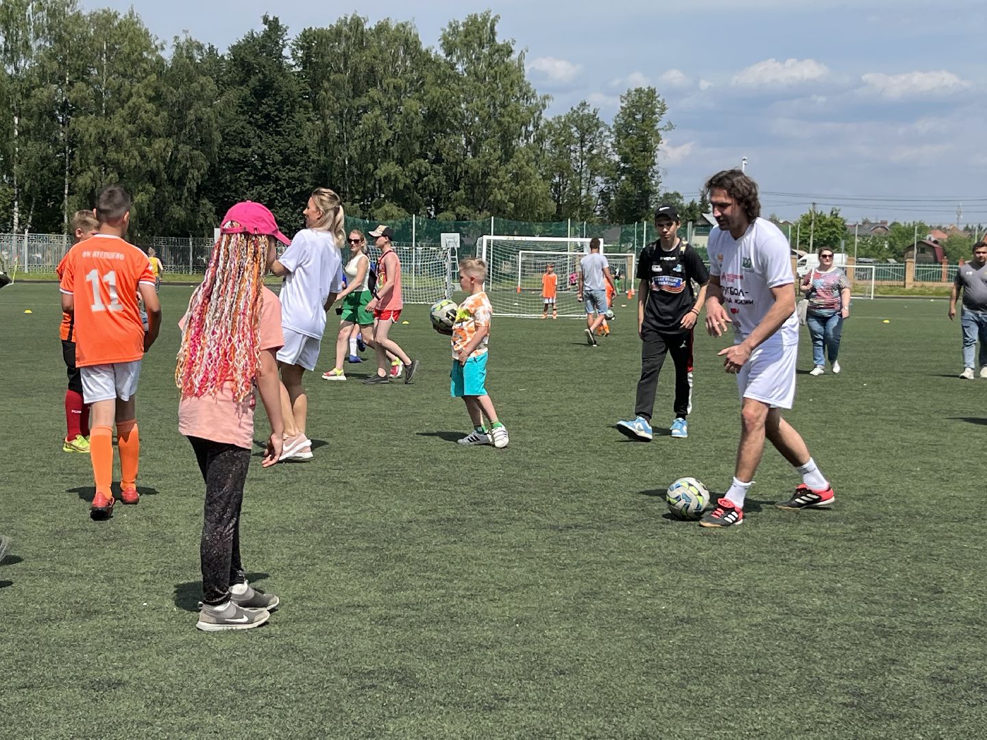 Наро-Фоминск, футбол, Под флагом добра, инклюзивный фестиваль, КСК Нара