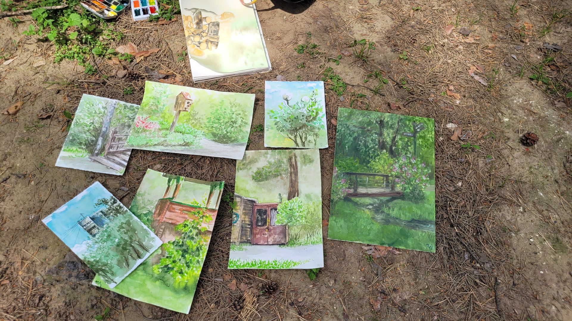 творчество; художники; видное; пленэр; природа