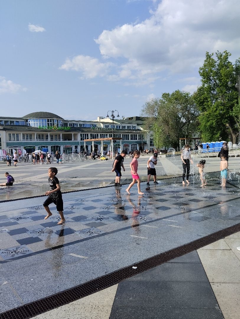 Фонтаны, фонтанная площадь, администрация, Ногинск, Богородский городской округ