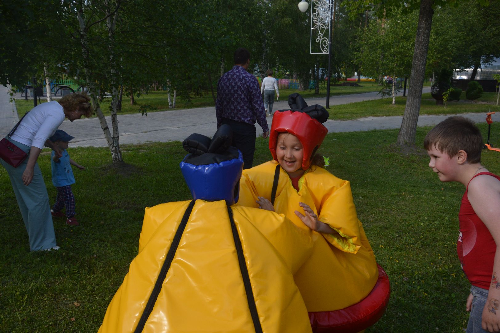 Шатура, парк, Народные гуляния, марафон, бег, гармония