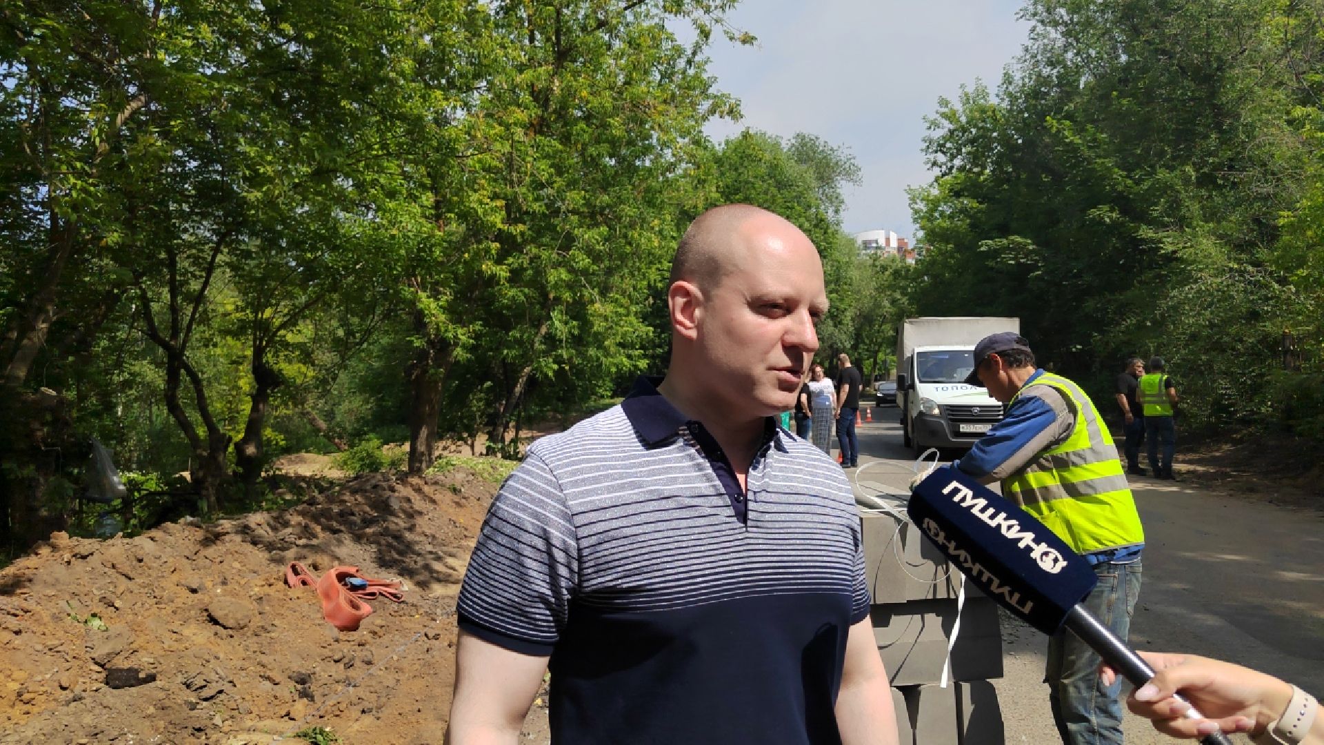 Пушкино, ремонт дорог, благоустройство