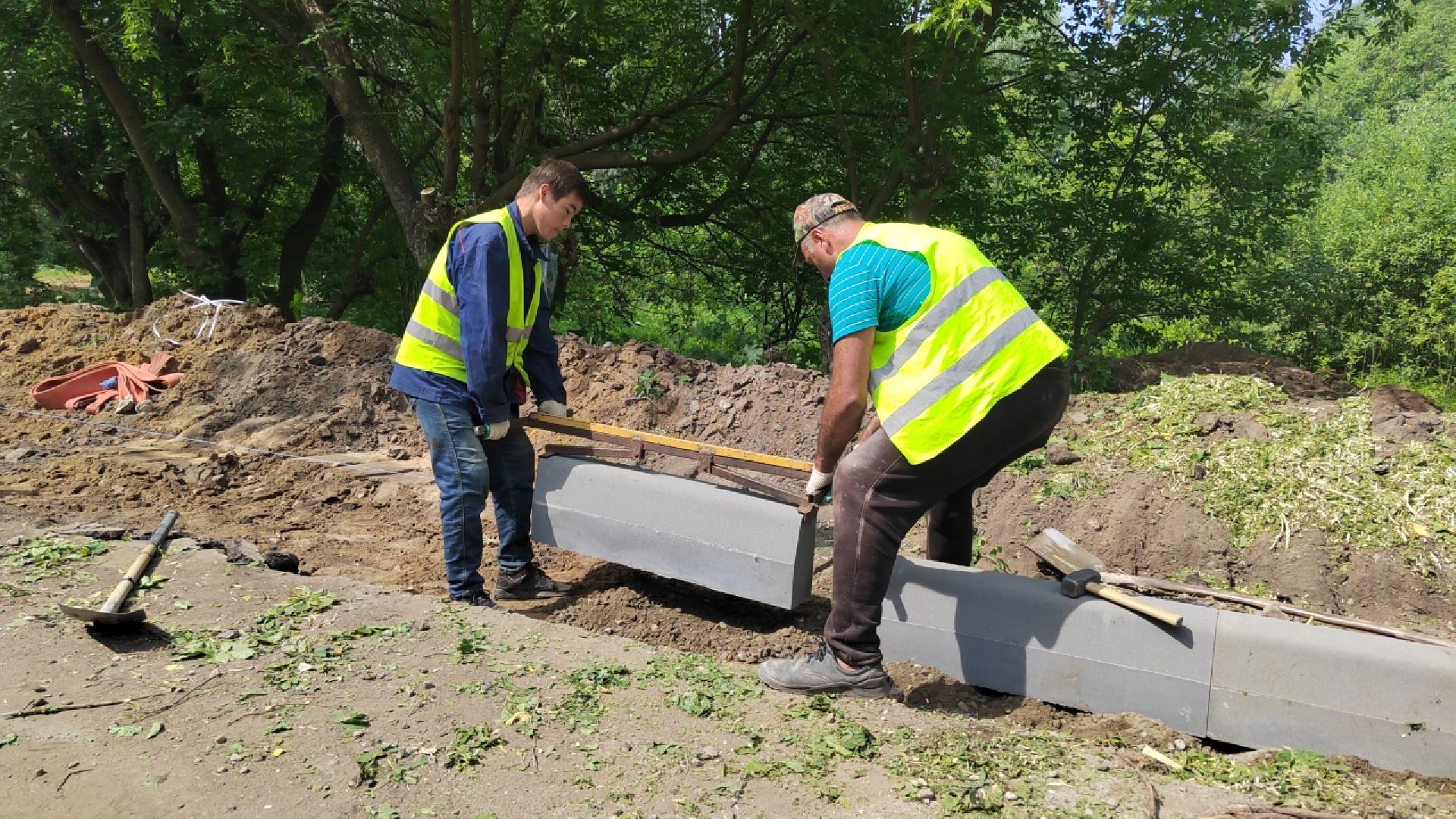 Пушкино, ремонт дорог, благоустройство