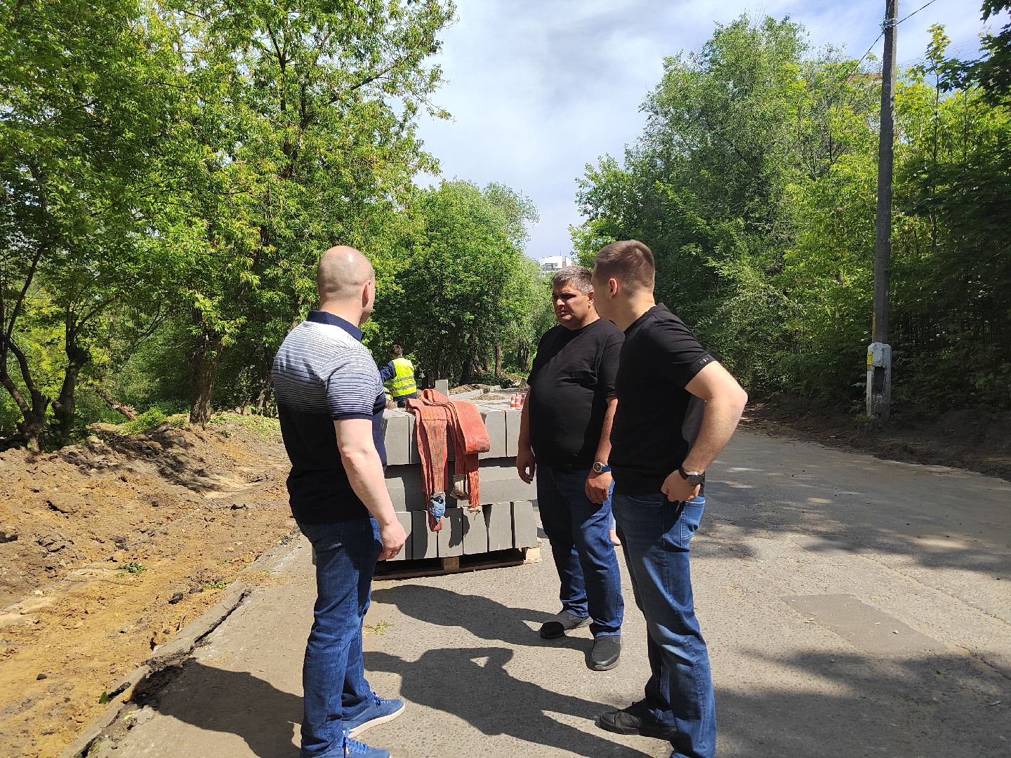 Пушкино, ремонт дорог, благоустройство