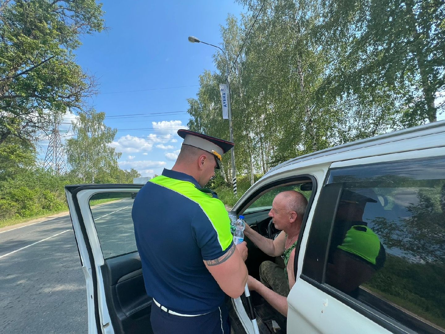 Госавтоинспекция, рейд, нетрезвый водитель, вода, Дубна