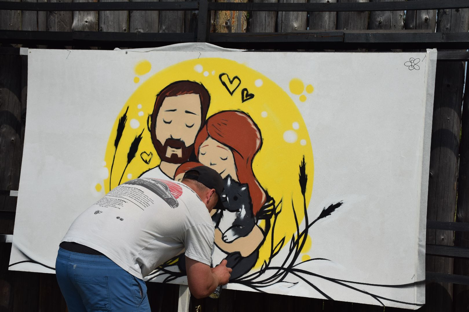 Павловский Посад, городской округ Павловский Посад, семья, дети, общество, рисунок, граффити