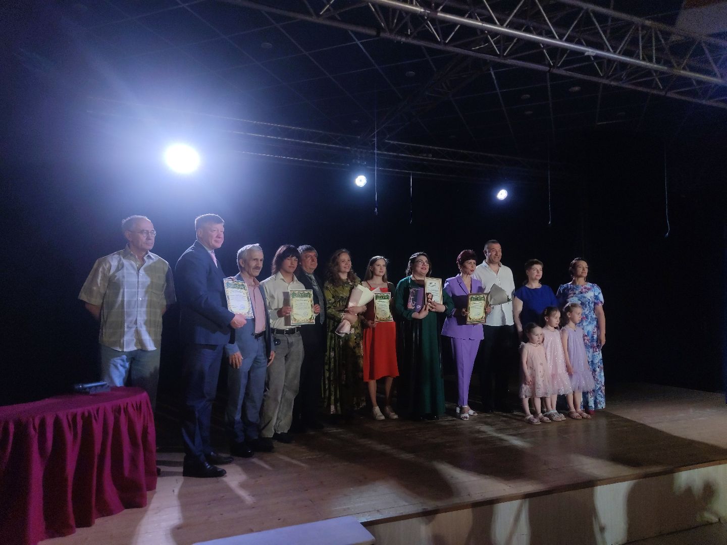 Поэтическая миниатюра, Дубна, торжественная программа, награждение