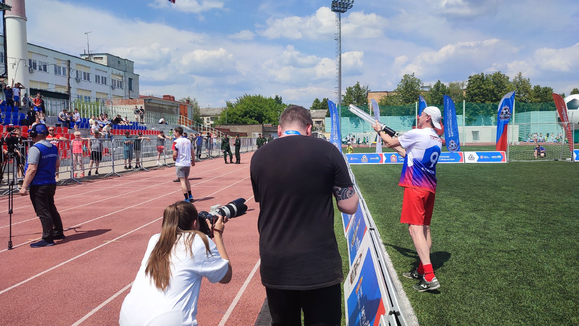 Кашира, Выходи во двор, праздник, футбол, Александр Самедов, Егор Титов