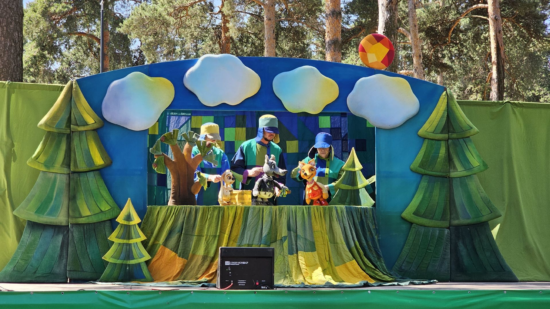 театр, сказка, Кузьминский лесопарк, лето в Подмосковье, Котельники