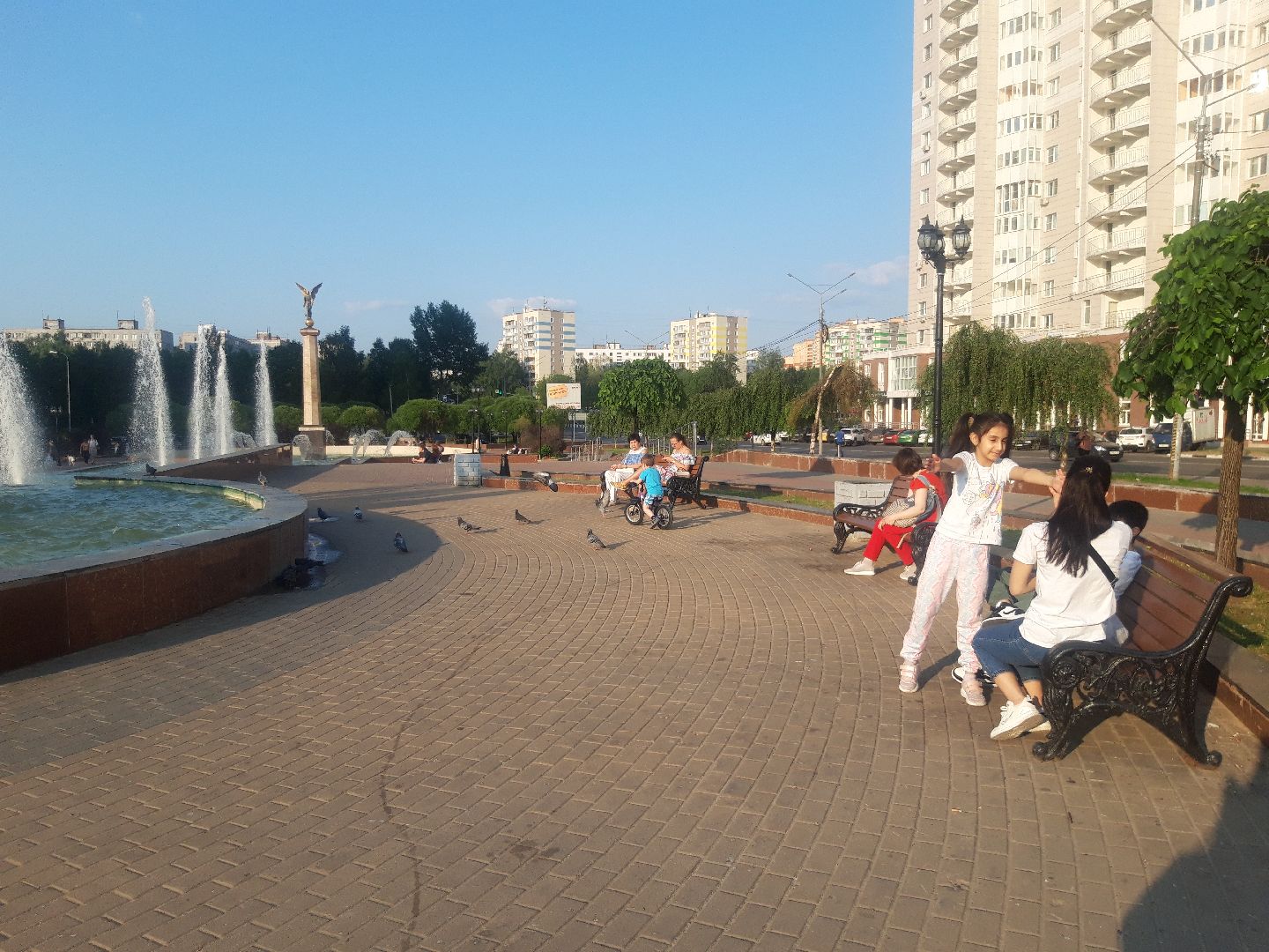 дети, ветер, лето в подмосковье,