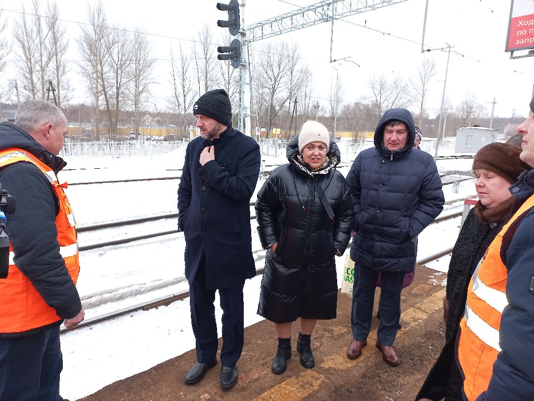Гжель, станция, железная дорога, администрация, Глава, проверка, жители