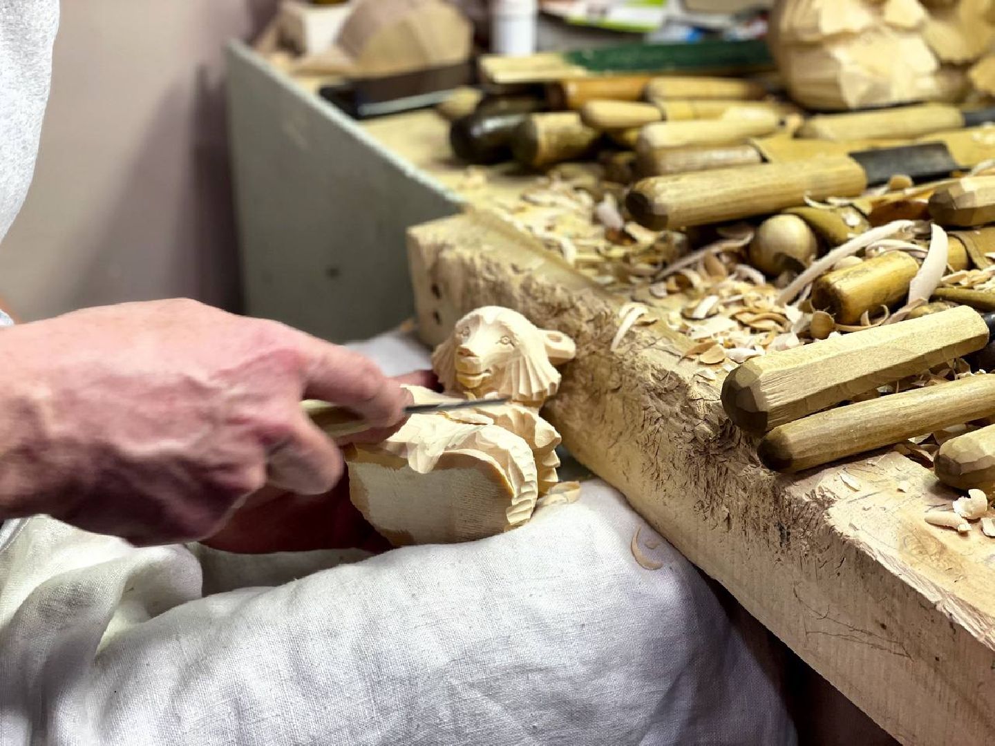 Сергиев Посад, Сергиево-Посадский городской округ, Богородское, Художники, Промысел, Богородская резьба, Дети, Игрушка, Богородская игрушка