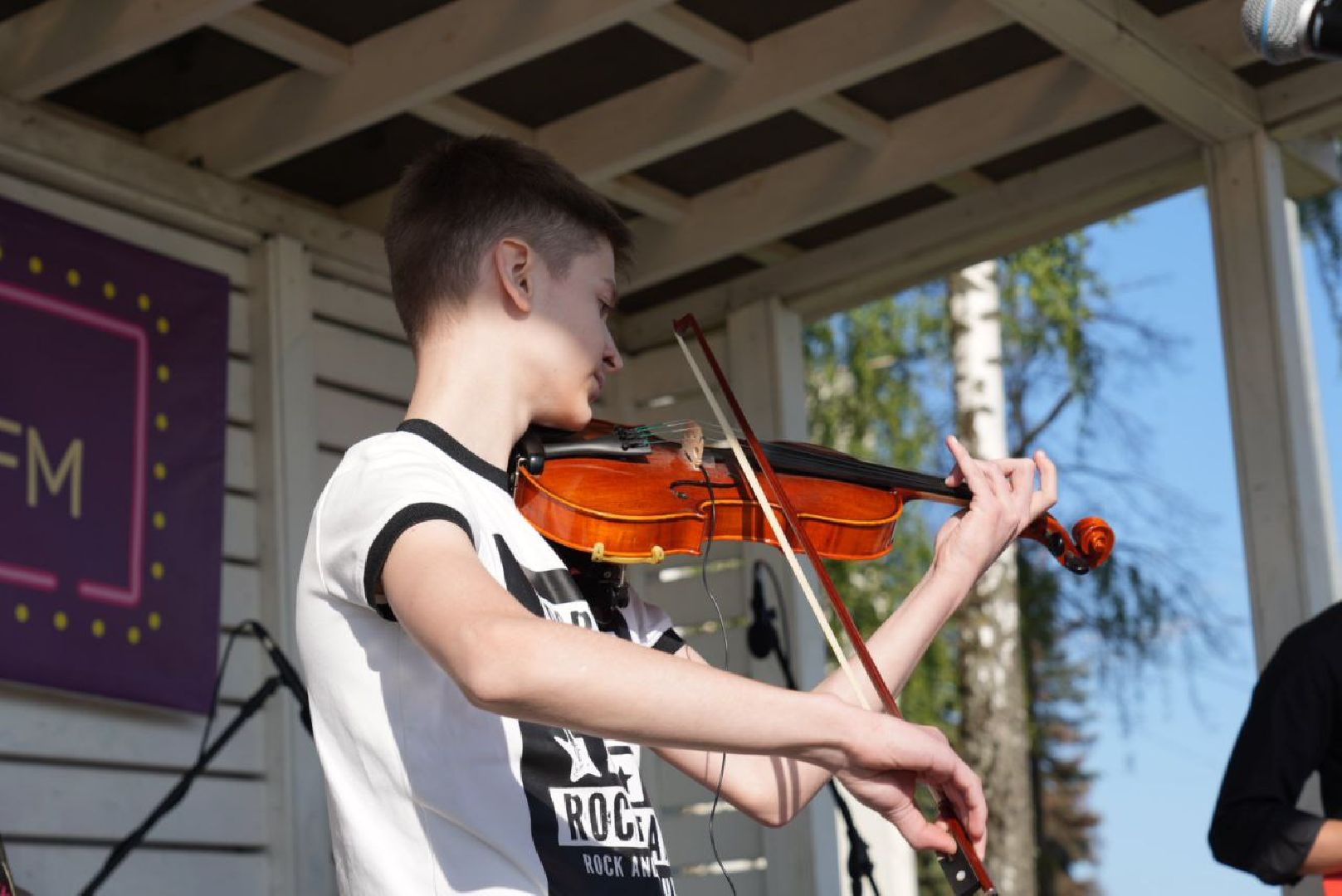 Сергиев Посад, Сергиево-Посадский городской округ, День России, Праздник, Родина, Российская Федерация, Парки, Скверы, Лето в Подмосковье, Молодежь, Жители
