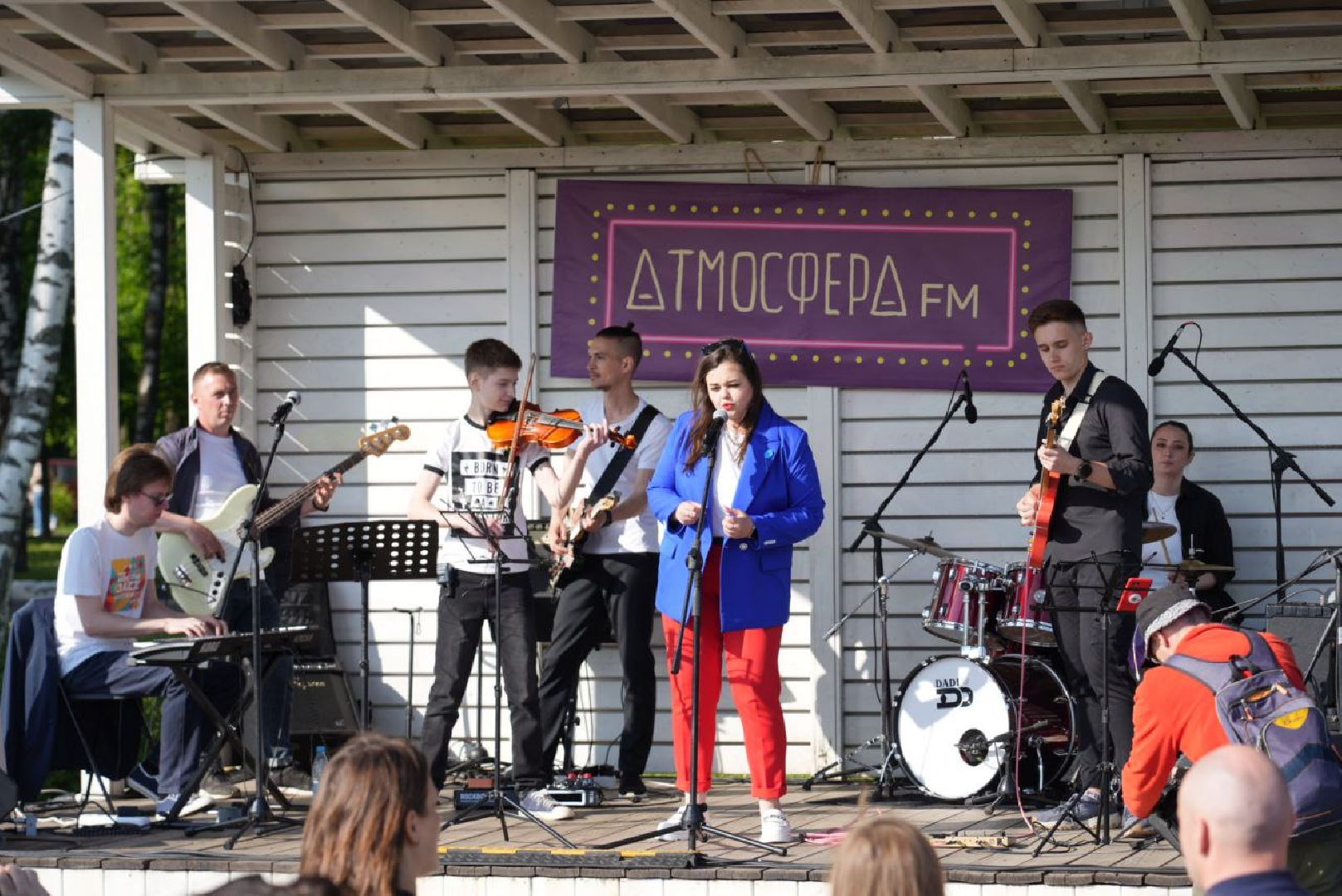 Сергиев Посад, Сергиево-Посадский городской округ, День России, Праздник, Родина, Российская Федерация, Парки, Скверы, Лето в Подмосковье, Молодежь, Жители