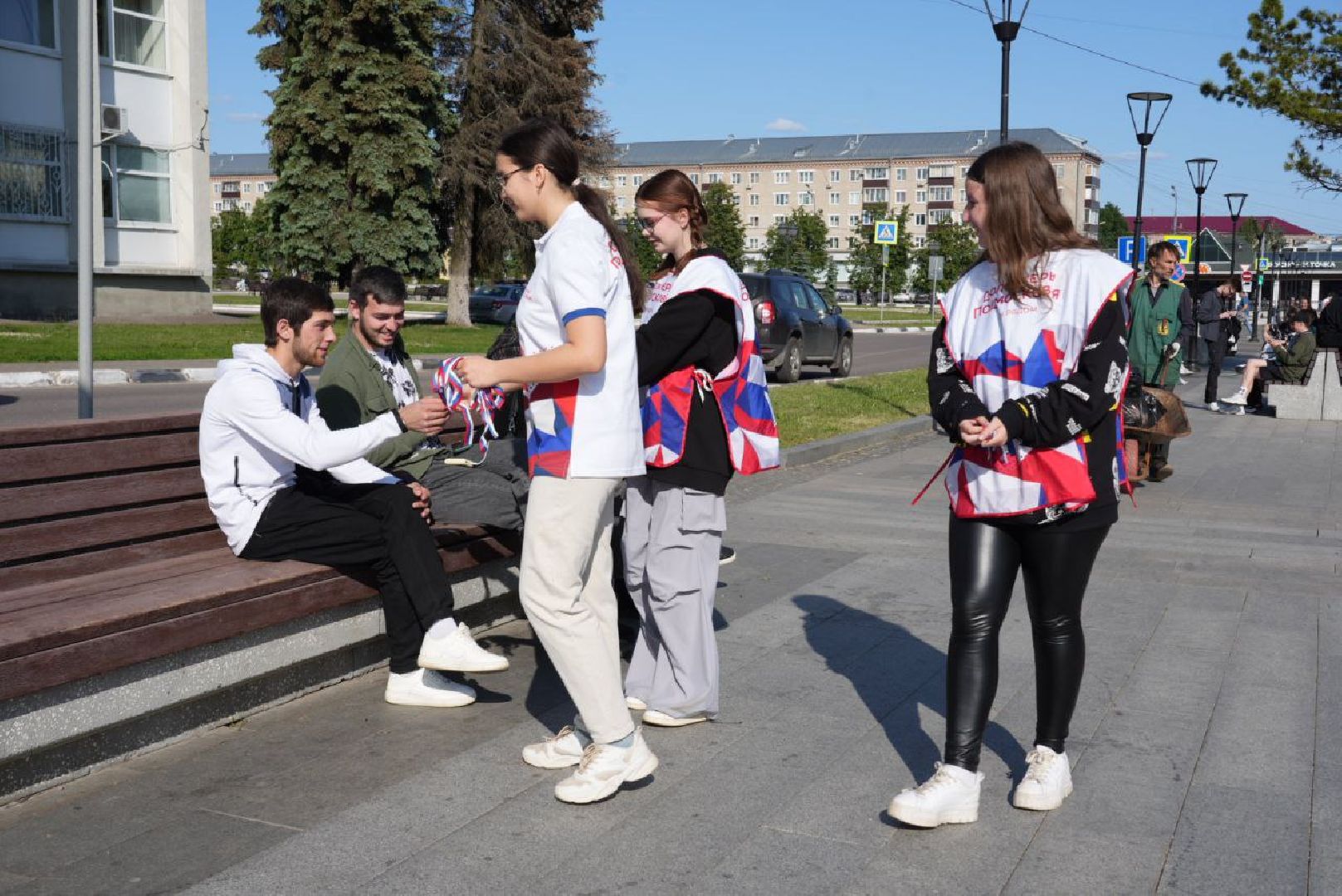 Сергиев Посад, Сергиево-Посадский городской округ, День России, Праздник, Родина, Российская Федерация, Парки, Скверы, Лето в Подмосковье, Молодежь, Жители