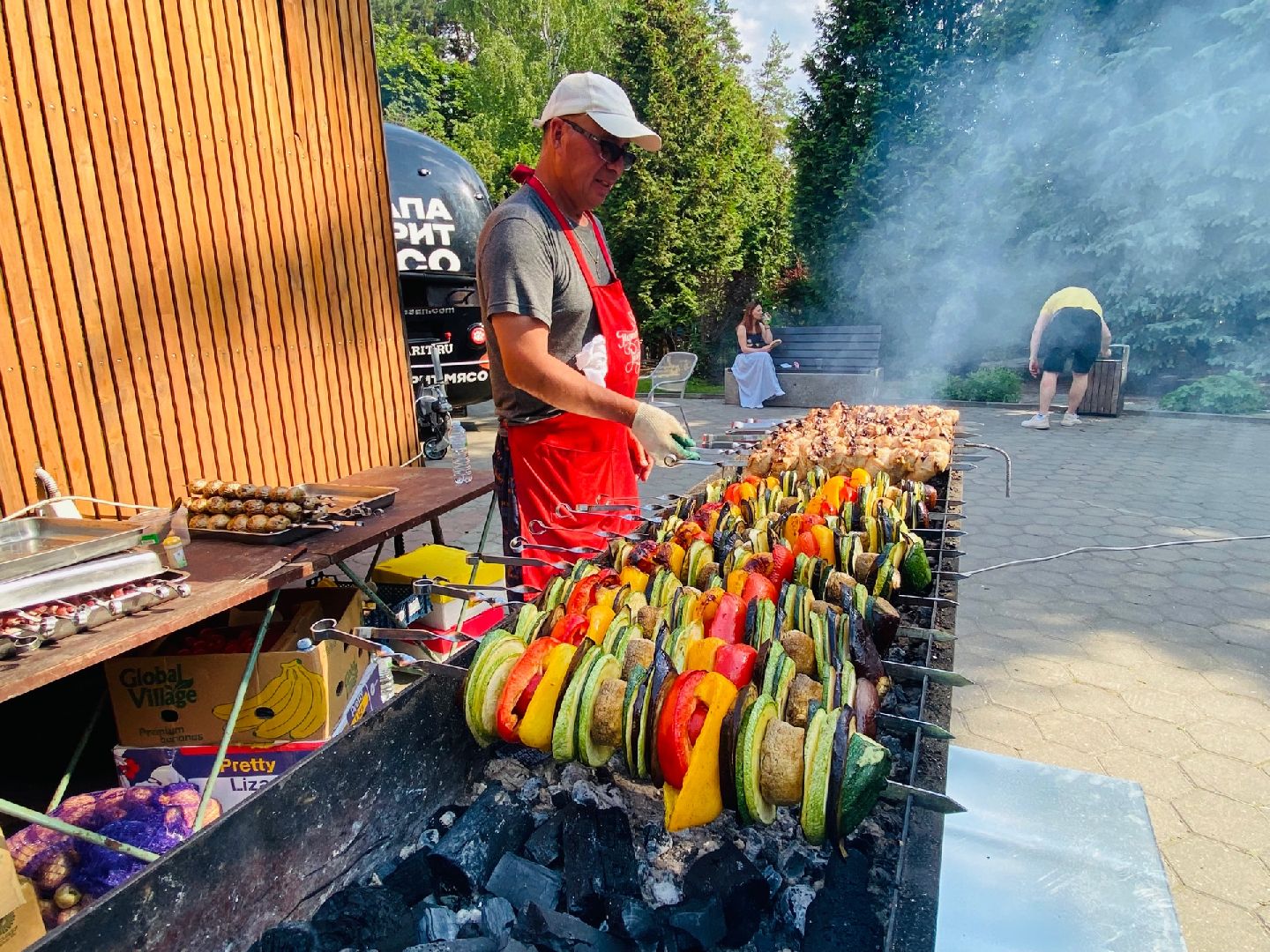 Домодедово, фестиваль еды, парк Елочки, пикник