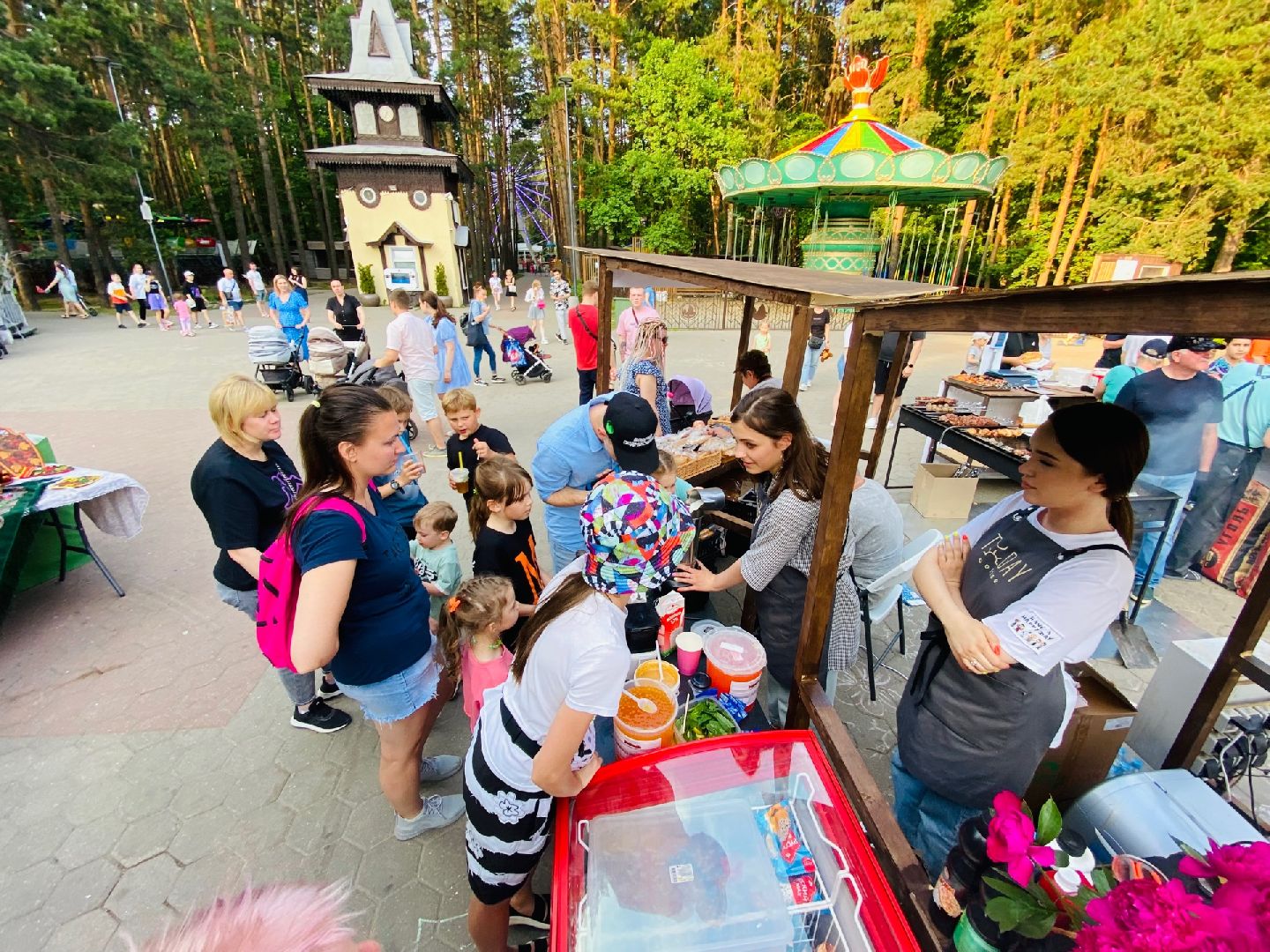Домодедово, фестиваль еды, парк Елочки, пикник